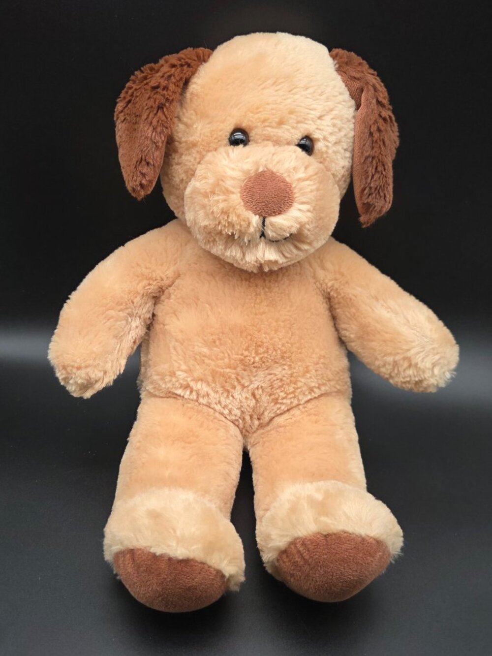 Build A Bear Peanut Butter Pup Plush Dog 15” BABW Stuffed Animal